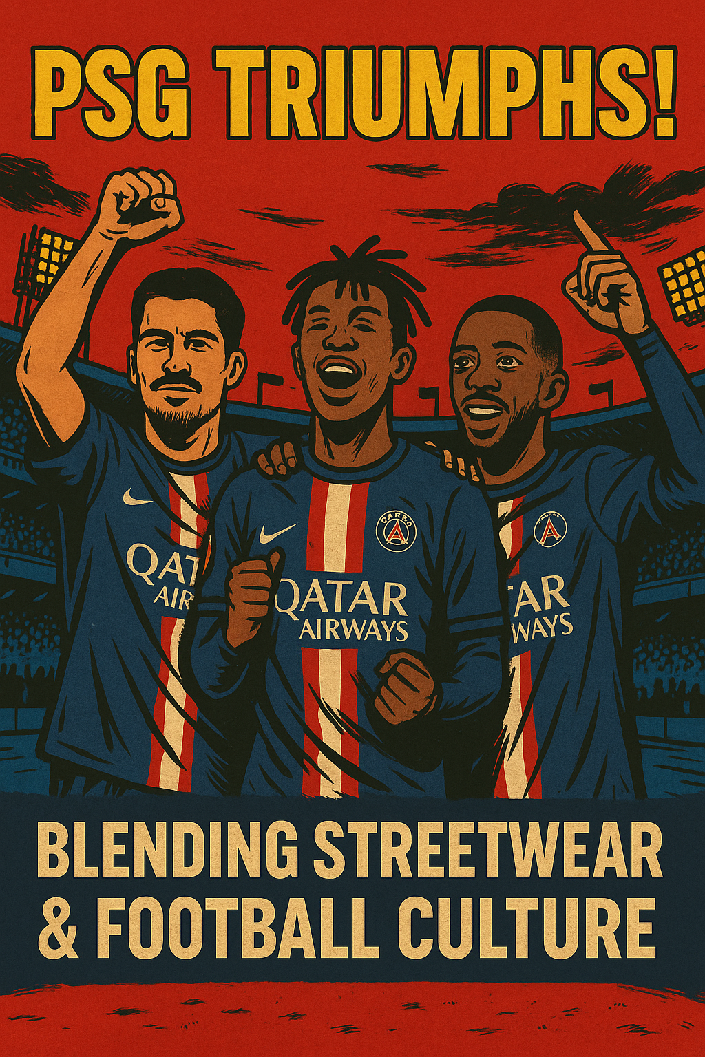 From Paris to the Pinnacle: How PSG’s Champions League Win Cements Their Legacy in Streetwear and Football